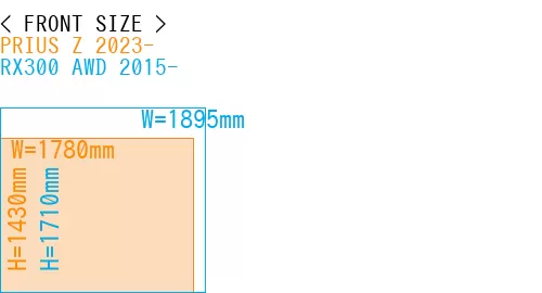 #PRIUS Z 2023- + RX300 AWD 2015-